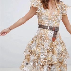 Bronx and Banco Batista fit and flare dress